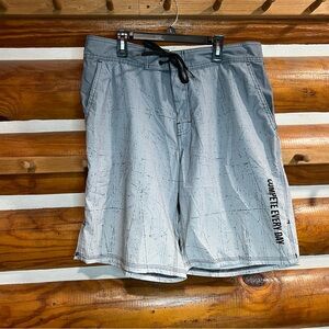Gray Men's Swim Trunks